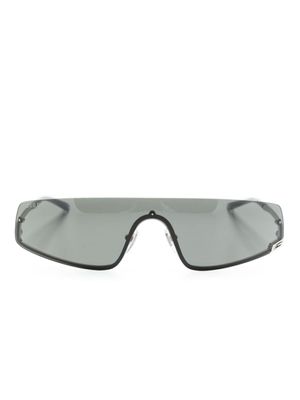Gucci Eyewear lunettes de soleil à monture couvrante - Argent