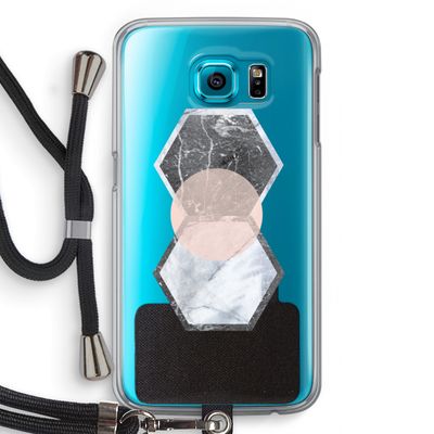 Creatieve toets: Samsung Galaxy S6 Transparant Hoesje met koord