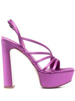 Le Silla sandales Scarlet à plateforme - Violet - thumbnail