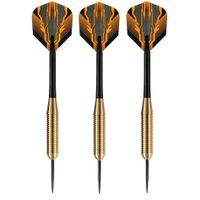 1x Set van 3 dartpijlen Club Brass 22 grams   -