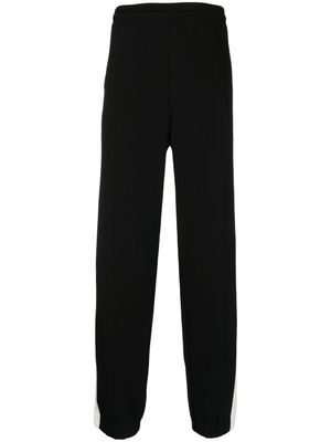 Dunhill pantalon à bandes contrastantes - Noir
