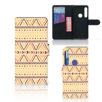 Motorola One Action Telefoon Hoesje Aztec Yellow