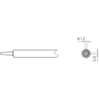 Weller NT K Soldeerpunt Beitelvorm Grootte soldeerpunt 1.2 mm Inhoud: 1 stuk(s)