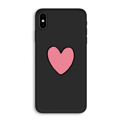 Hartje: iPhone XS Max Biologisch afbreekbaar hoesje