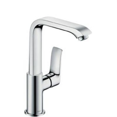 Hansgrohe Metris wastafelkraan met draaibare uitloop Chroom