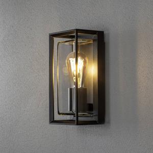 Konstsmide Brindisi schwarz 7885-750 Buitenlamp (wand) E27 Zwart