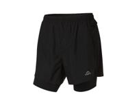 CRIVIT Korte heren sportbroek (Zwart, S)