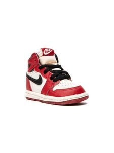 Jordan Kids "baskets montantes Air Jordan 1 Retro OG ""Chicago Lost & Found""" - Blanc