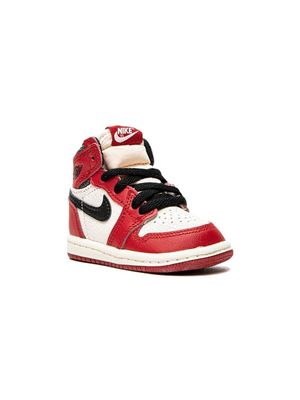 Jordan Kids "baskets montantes Air Jordan 1 Retro OG ""Chicago Lost & Found""" - Blanc