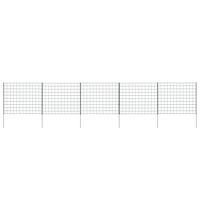 VidaXL Schuttingset 77,5x64 cm groen