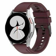 Garmin Forerunner 570 (42mm) / 55 / 245 / 645 - Siliconen gesp bandje - Bordeaux