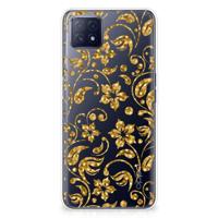 OPPO A53 5G | OPPO A73 5G | TPU Case | Gouden Bloemen
