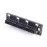 Molex 445160013 Female header, inbouw (standaard) Totaal aantal polen: 36 Rastermaat: 4.20 mm Inhoud: 1 stuk(s) Tray - thumbnail