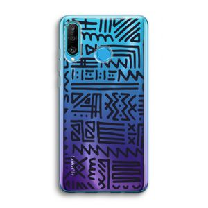 Marrakech print: Huawei P30 Lite Transparant Hoesje