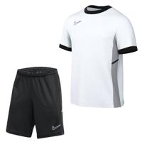 Nike Academy 25 Trainingsset Wit Zwart Grijs