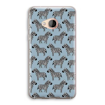 Zebra: HTC U Play Transparant Hoesje