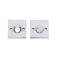 Intersteel WC slot vierkant groot chroom mat