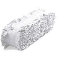Folat Feest/verjaardag versiering - crepe slingers - wit - 24 mtr - papier - feestartikelen