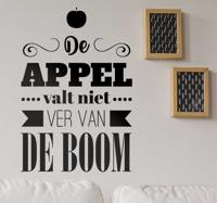 Muursticker de appel en de boom - thumbnail