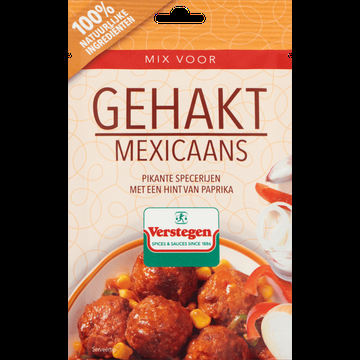 Verstegen Mix voor Gehakt Mexicaans 40 g bij Jumbo