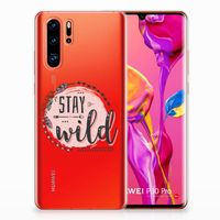 Huawei P30 Pro Telefoonhoesje met Naam Boho Stay Wild