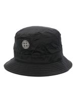 Stone Island bob à patch logo - Noir