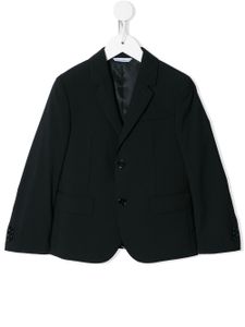 Dolce & Gabbana Kids blazer à simple boutonnage - Noir