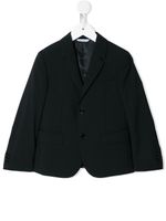 Dolce & Gabbana Kids blazer à simple boutonnage - Noir