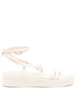 Ancient Greek Sandals sandales Aristea 40 mm en cuir - Blanc