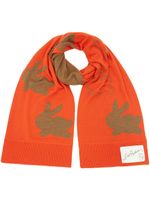 JW Anderson pull à motif en intarsia - Orange - thumbnail