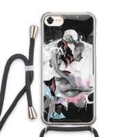Camouflage de sommeil: iPhone 7 Transparant Hoesje met koord