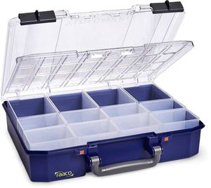 raaco CarryLite 80 4x8-12/DLU Blauw Polycarbonaat (PC), Polypropyleen (PP)