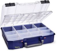 raaco CarryLite 80 4x8-12/DLU Blauw Polycarbonaat (PC), Polypropyleen (PP) - thumbnail