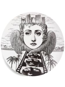 Fornasetti assiette décorative Variazioni n.372 - Noir