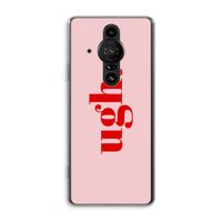 Ugh: Sony Xperia Pro-I Transparant Hoesje
