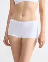 Basic boxershort dames katoen - Vrouwen onderbroek kort pijpje