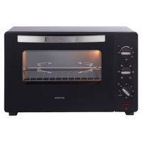 Inventum OV457B oven 45 l 2000 W Zwart, Zilver