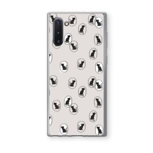 Miauw: Samsung Galaxy Note 10 Transparant Hoesje