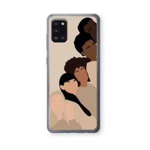 Sweet creatures: Samsung Galaxy A31 Transparant Hoesje