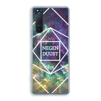 Negenduust ruimte: Sony Xperia 5 II Transparant Hoesje