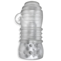 Hunkyjunk Jackt - Nubby Ribbed Stroker - Clear Ice - thumbnail