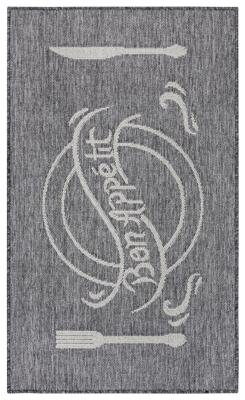 Hanse Home - Cucina Anti-Slip Runner Bon Appetit Grey Creme - 62x150 cm