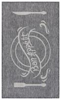 Hanse Home - Cucina Anti-Slip Runner Bon Appetit Grey Creme - 62x150 cm