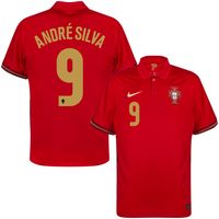 Portugal Vapor Match Shirt Thuis 2020-2021 + André Silva 9