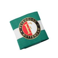 Feyenoord Aanvoerdersband Volw, groen/wit/groen - thumbnail