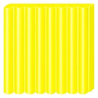 Fimo effect boetseerklei neon geel, 57gr