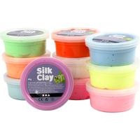 Silk Clay ®, basic 2, diverse kleuren, 10x40 gr/ 1 doos