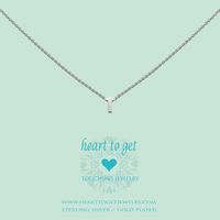 Heart To Get L161INT13S Hanger Initials Letter T zilver - thumbnail