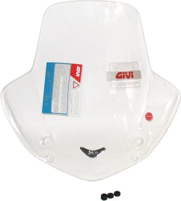 GIVI Windscherm, moto en scooter, D331ST Verhoogd transparant