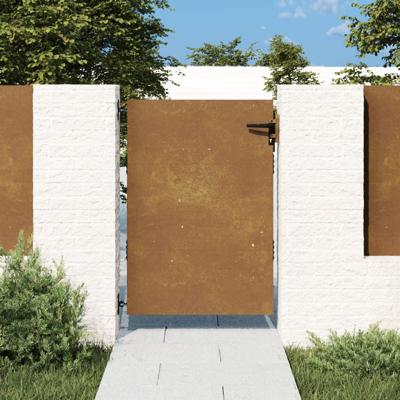 Poort 85x150 cm cortenstaal